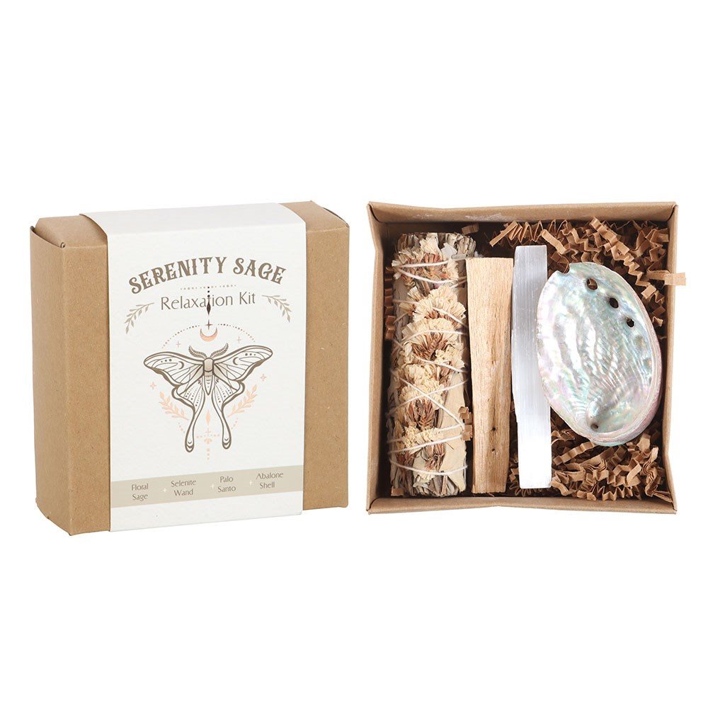 Something Different - Serenity Sage Relaxation Smudge Kit Smudge stick - Multicolours